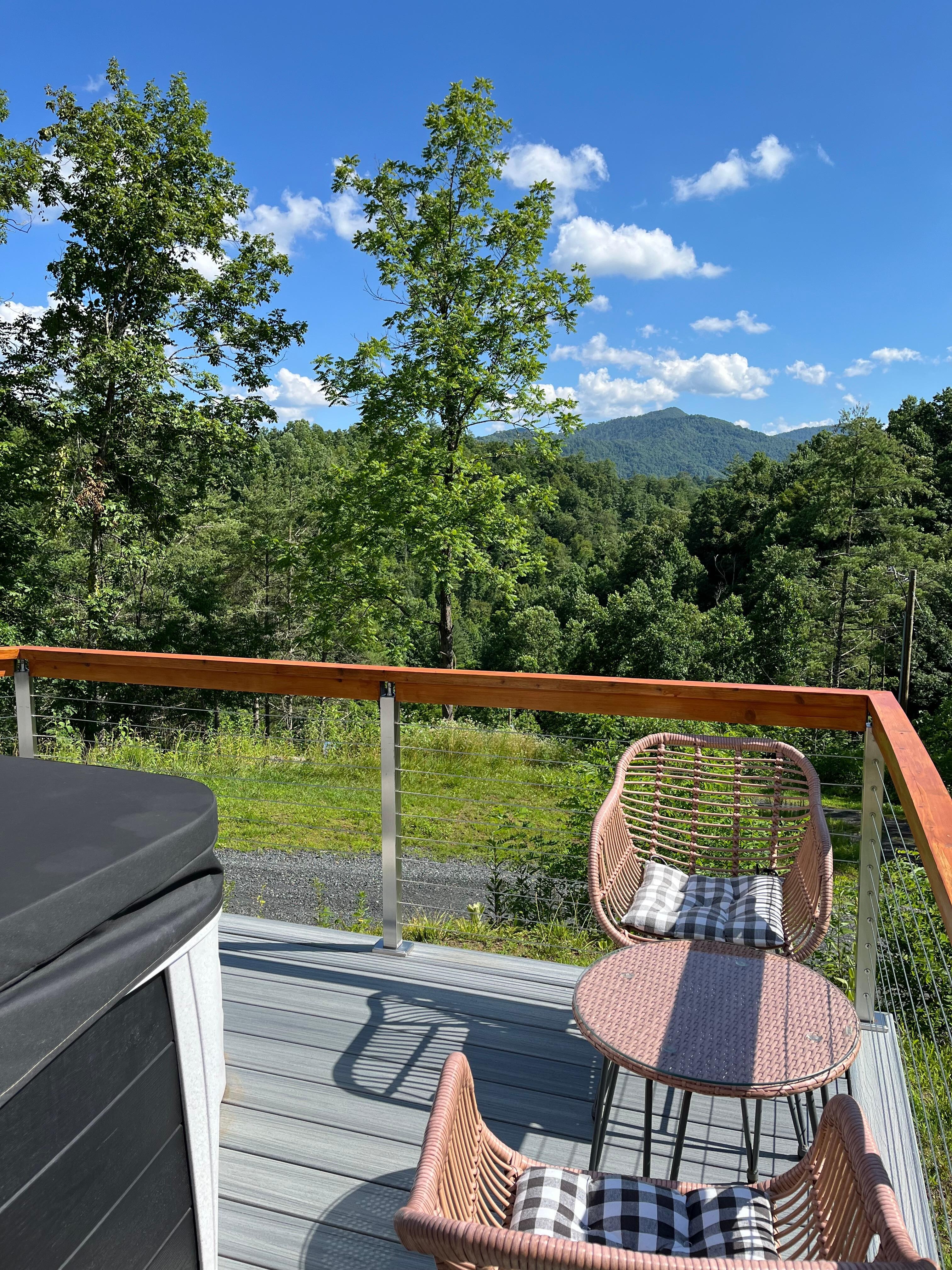 Great morning coffee views.