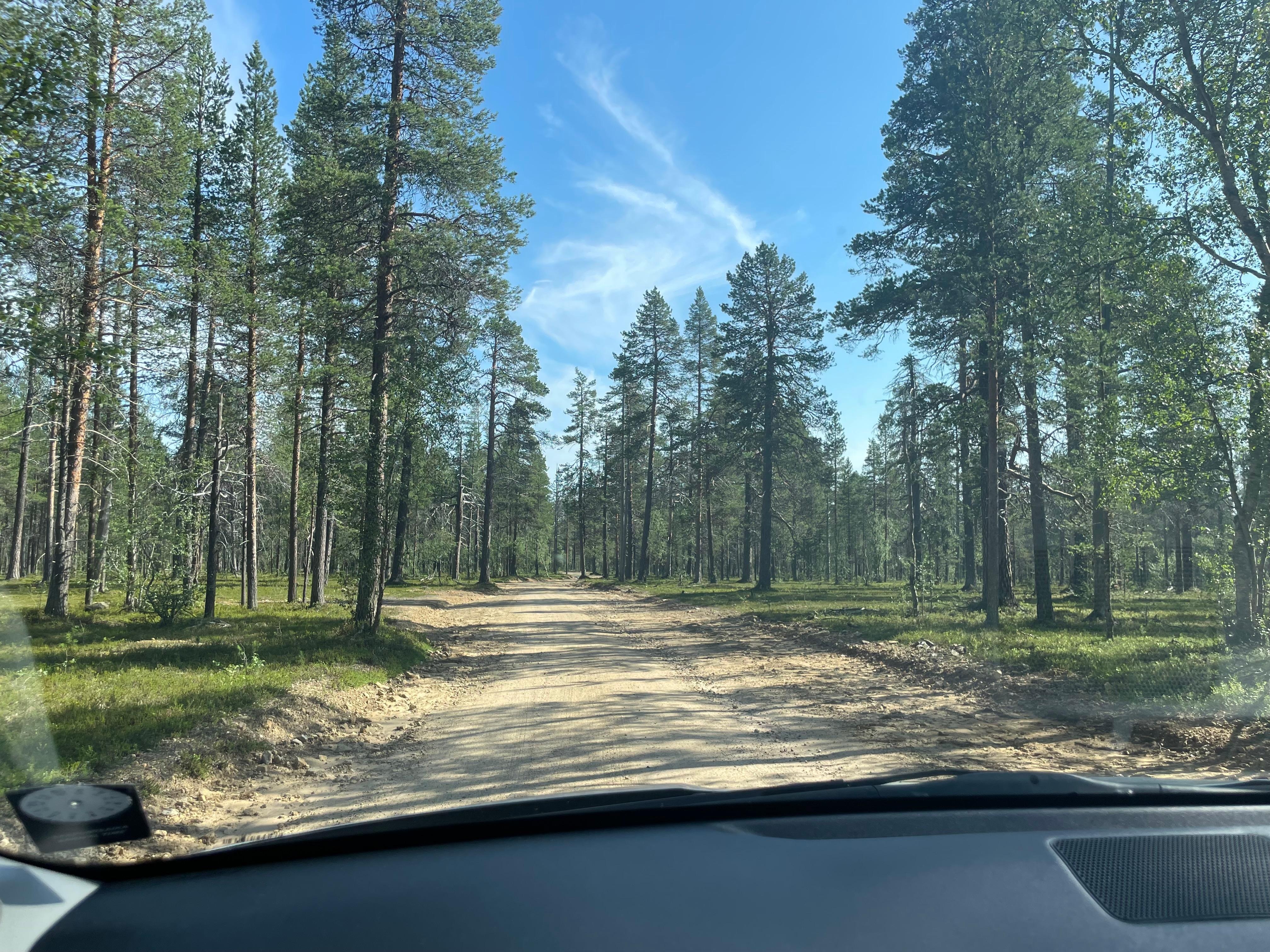 The way to the hotel