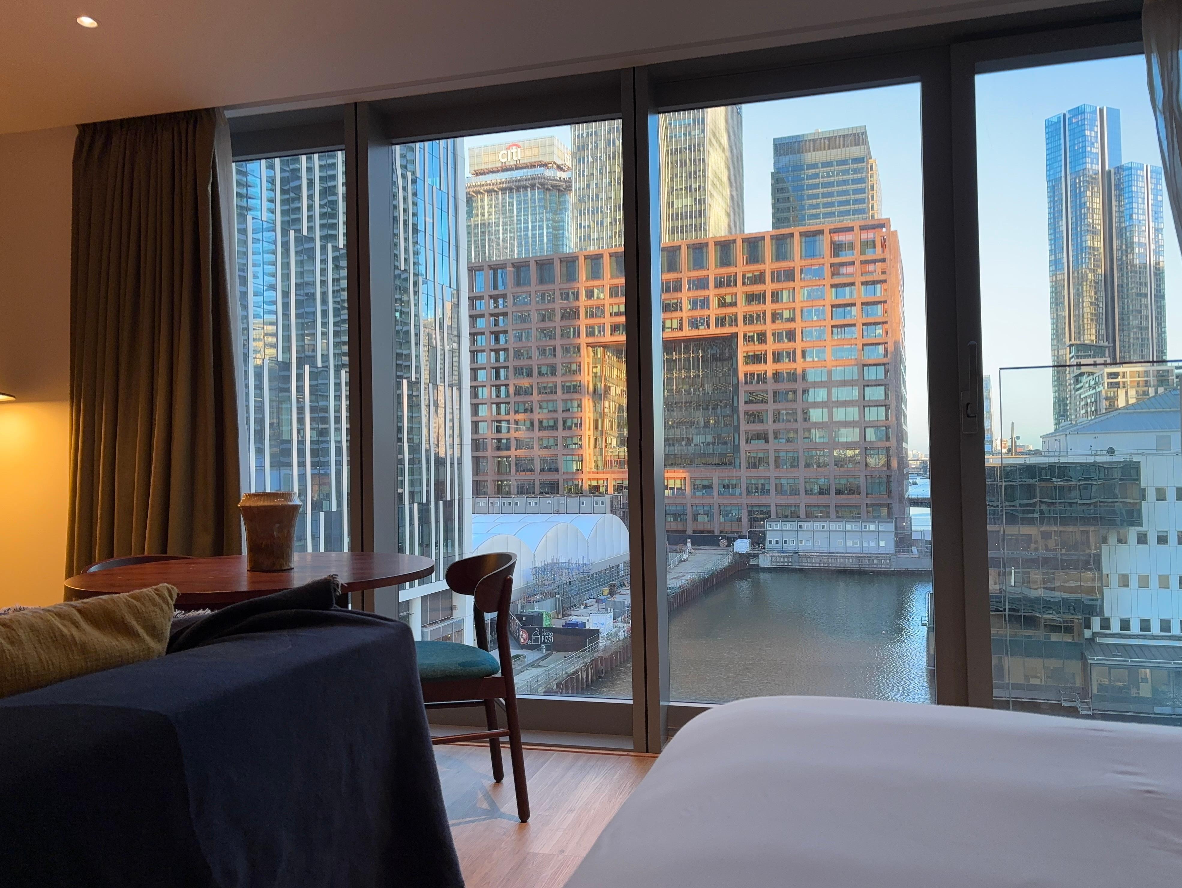 Room 614. Very spacious with a tilting window that actually opens/tilts inward.