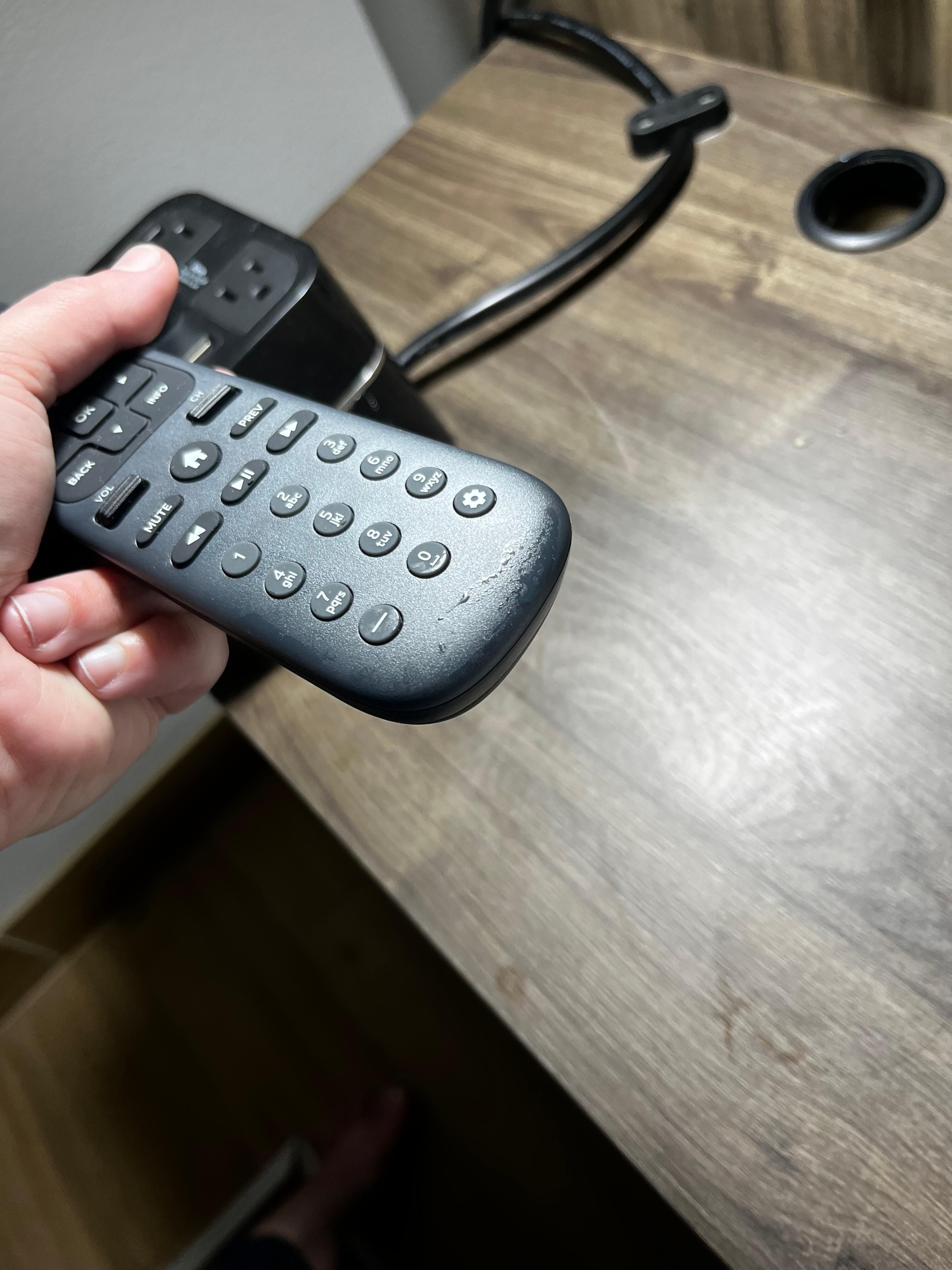 Sticky remote