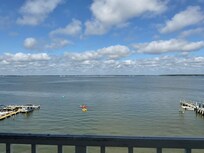 Bay view from suite balcony