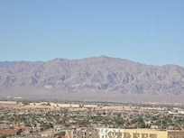 Beautiful view of the city/mountains