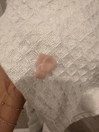 nails on the comforter