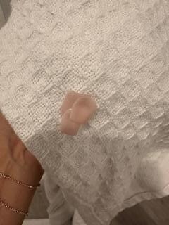 nails on the comforter