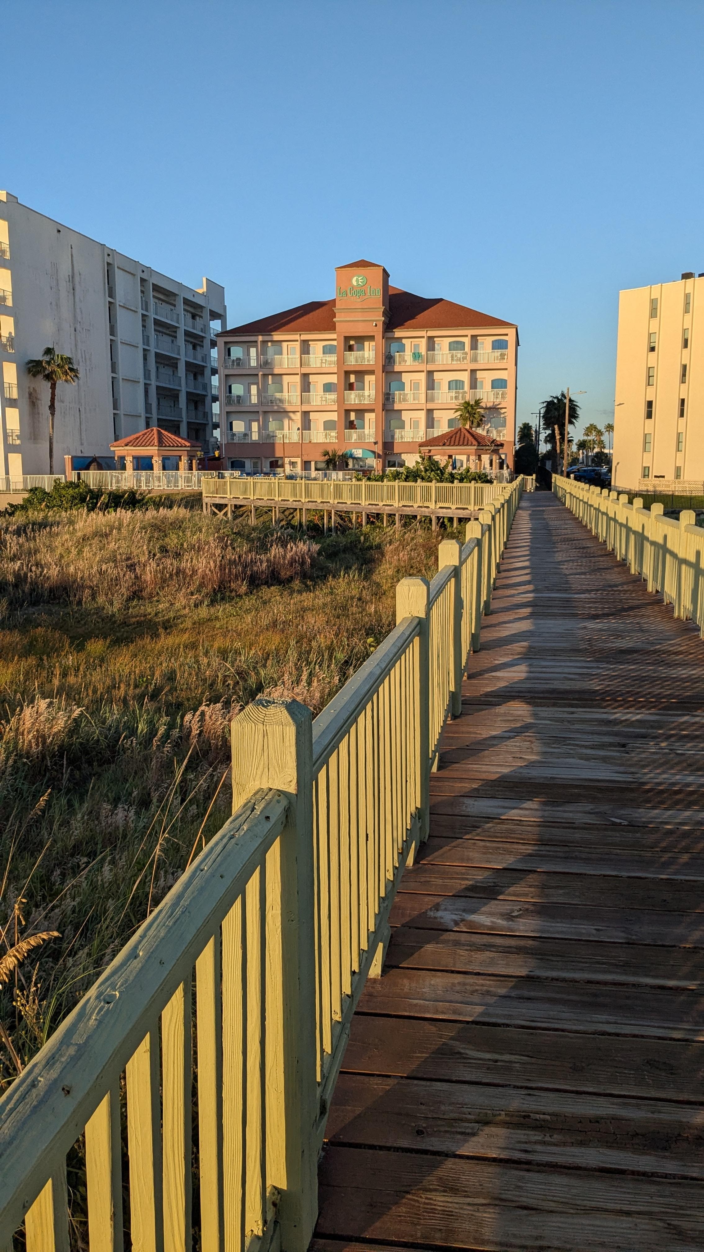 La Copa Inn. We stayed at the 4th floor center room with the large balcony