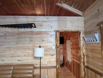Just a view of the ceilings. AC and ceiling fans in den and bedroom were wonderful.
