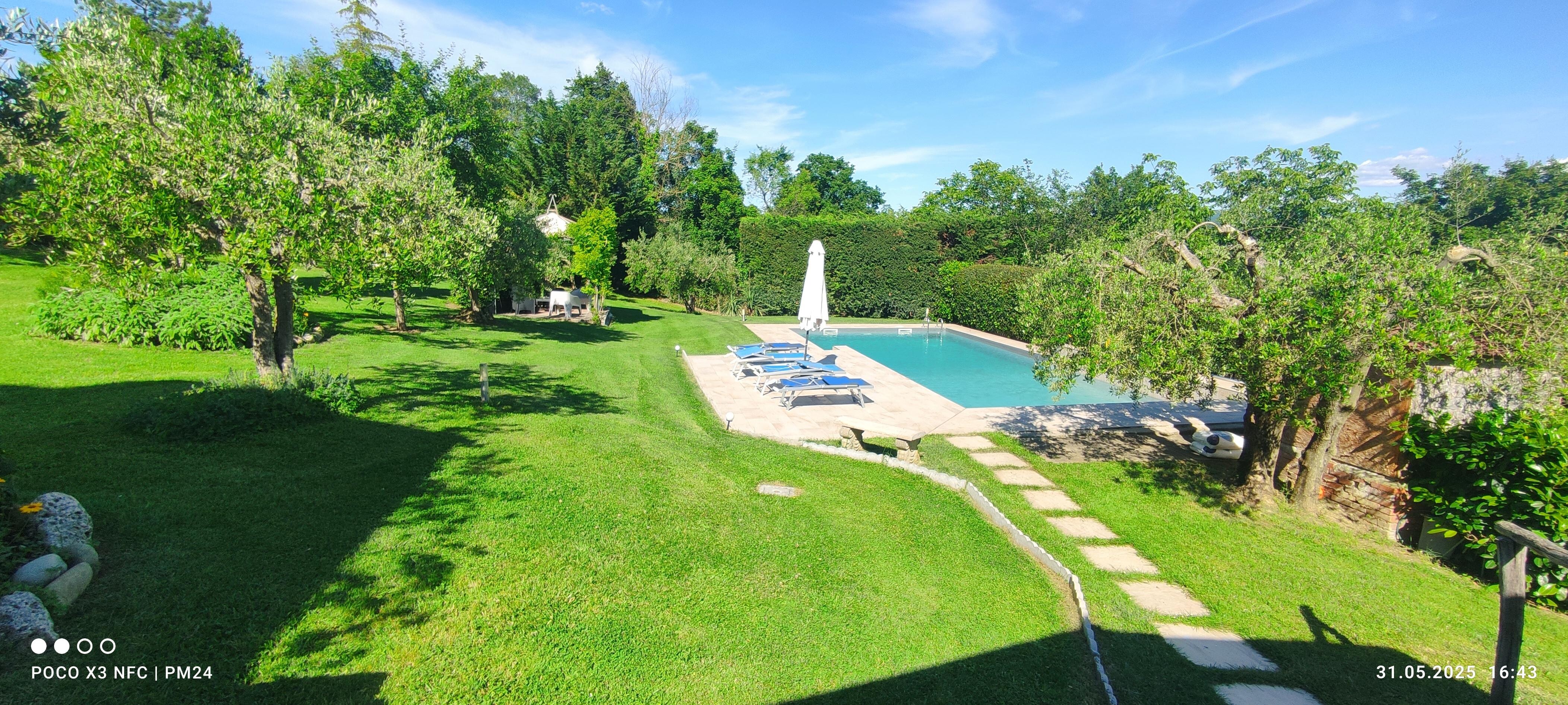 Garten mit Pool - einfach schön