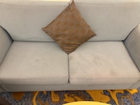 Stained and soiled sofas