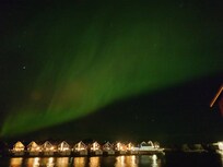 And I saw a Northern Light from my room window