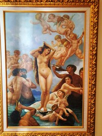 I agree this is not family friendly yet i had to look at it in our room.