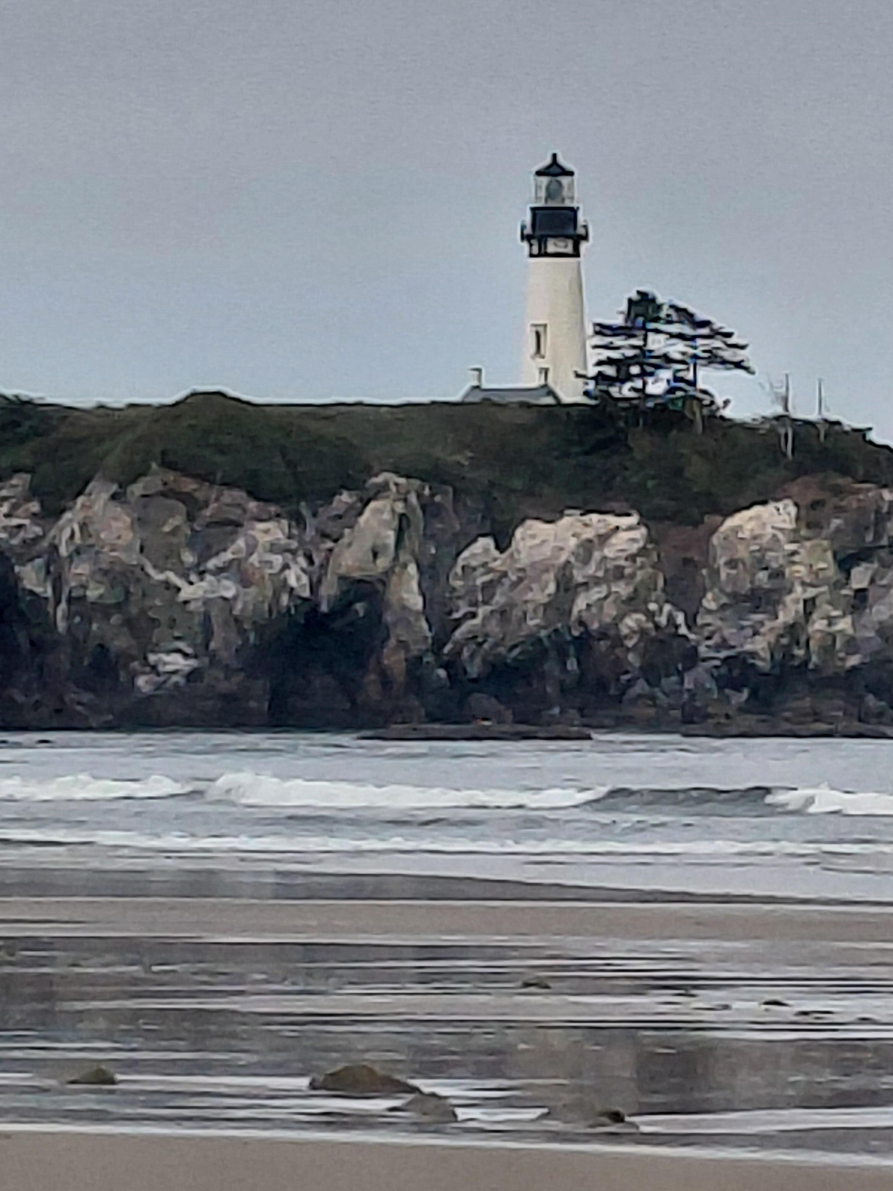 View from the beach.