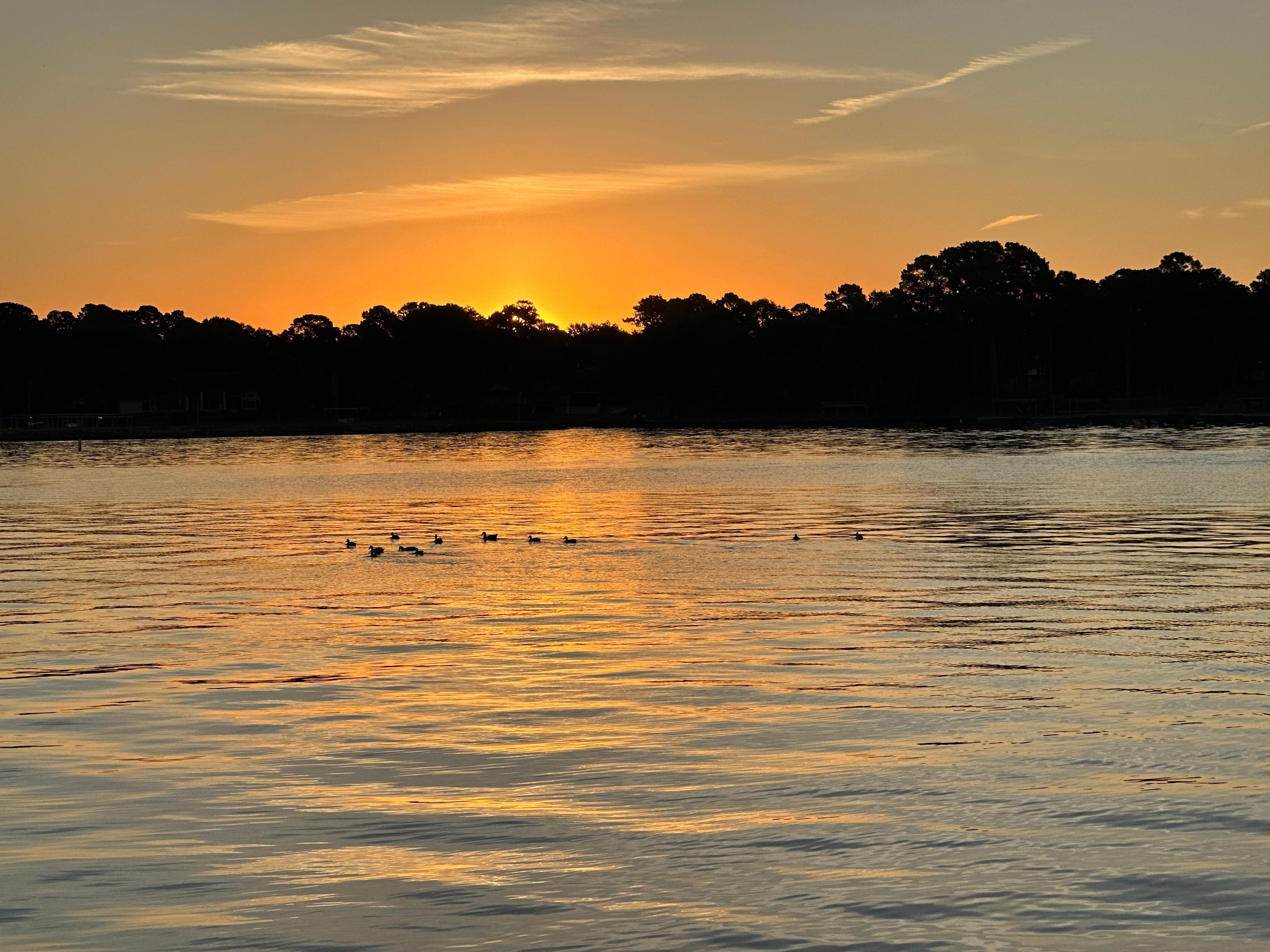 Sunrise on a Sunday morning from the balcony