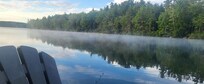 From the dock looking up the lake