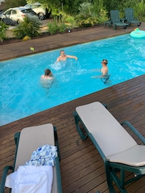 Great fun in the pool