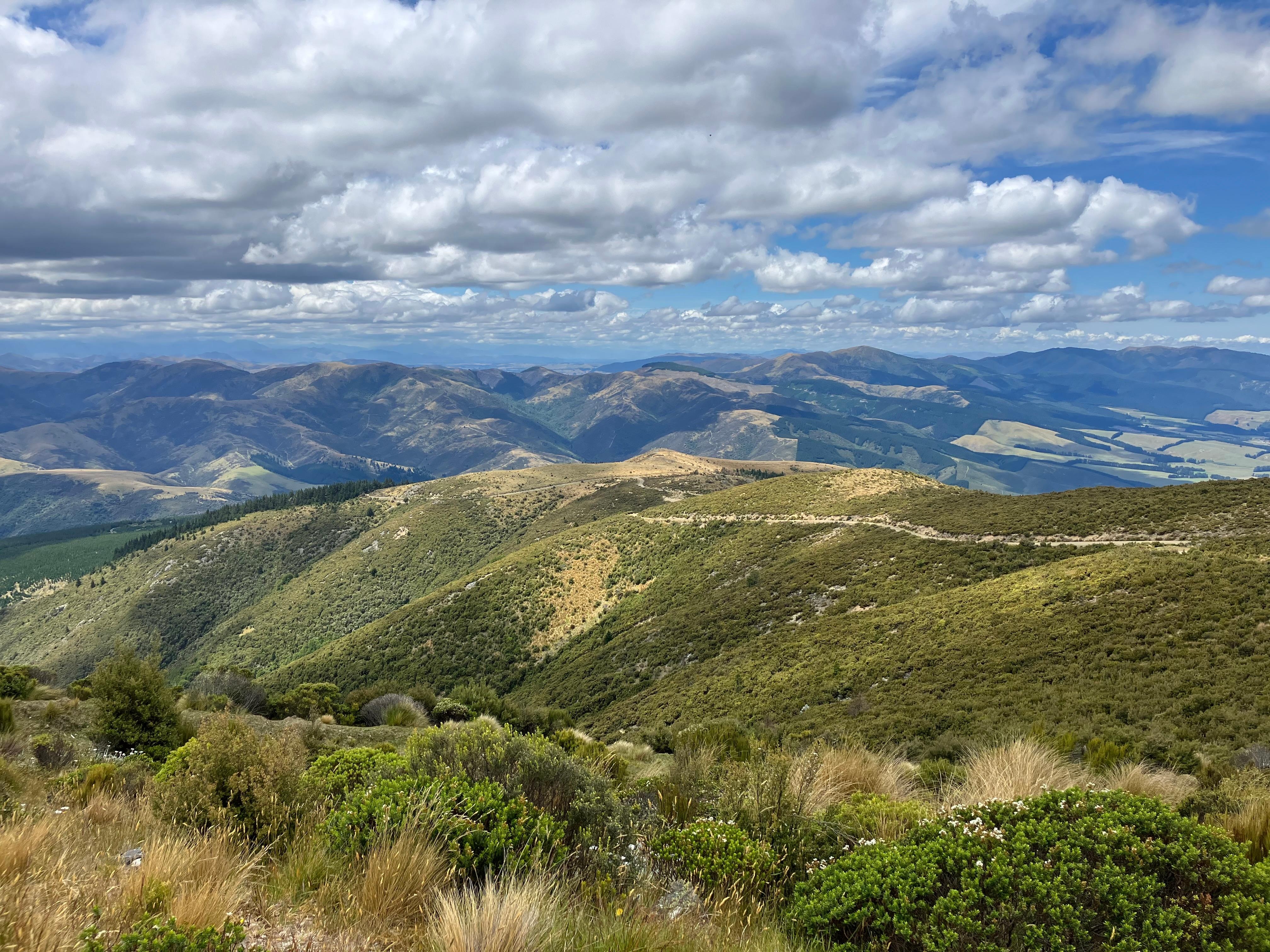 Stunning vistas from the top