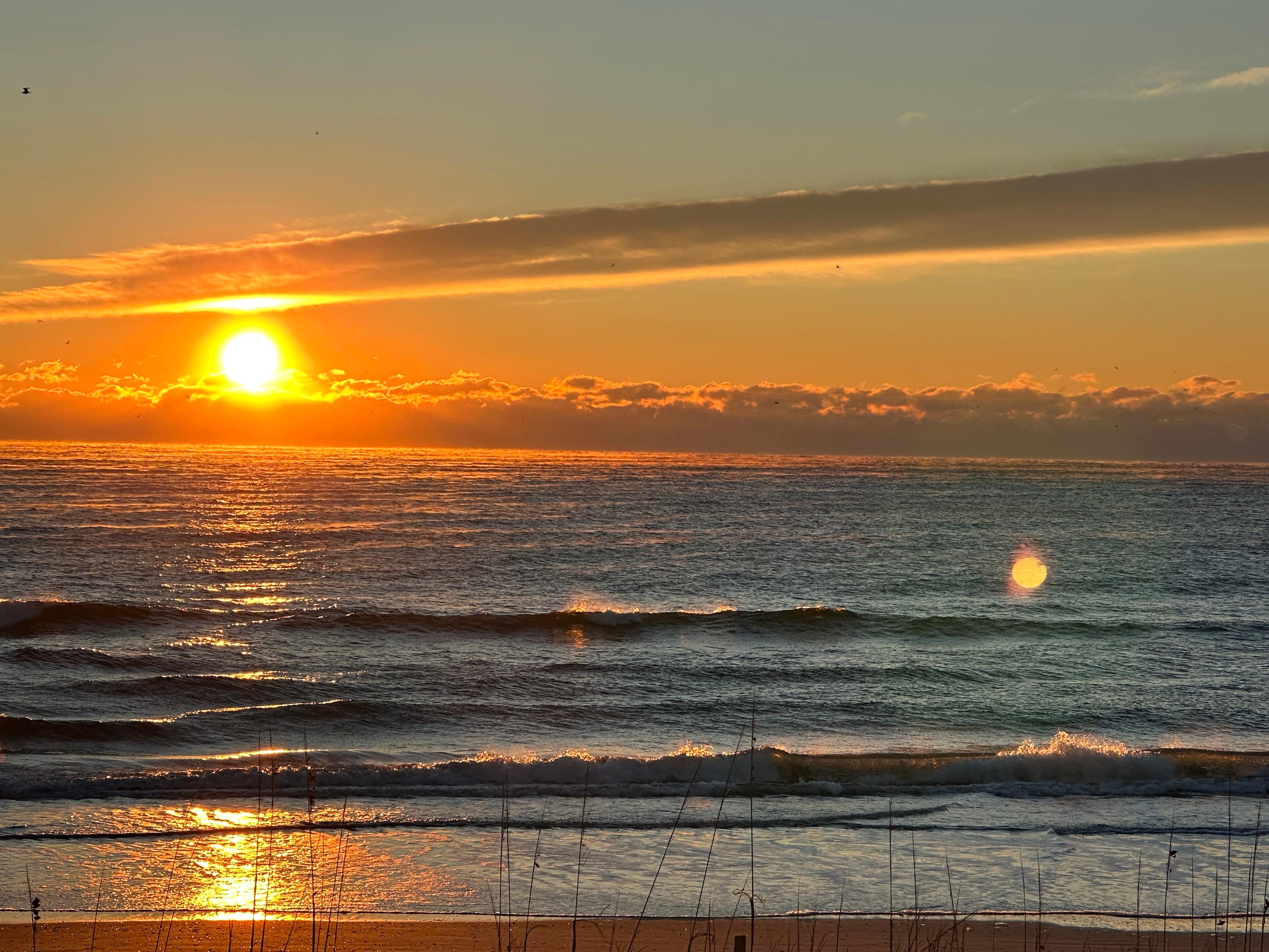 Another stunning sunset from the deck.