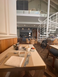 This was where breakfast was served on the 4th floor