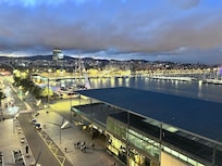 View from the room I stayed in.