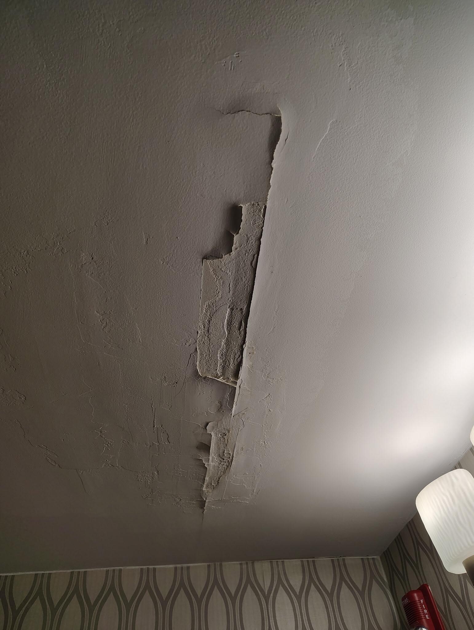 Bath ceiling over tub