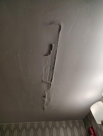 Bath ceiling over tub