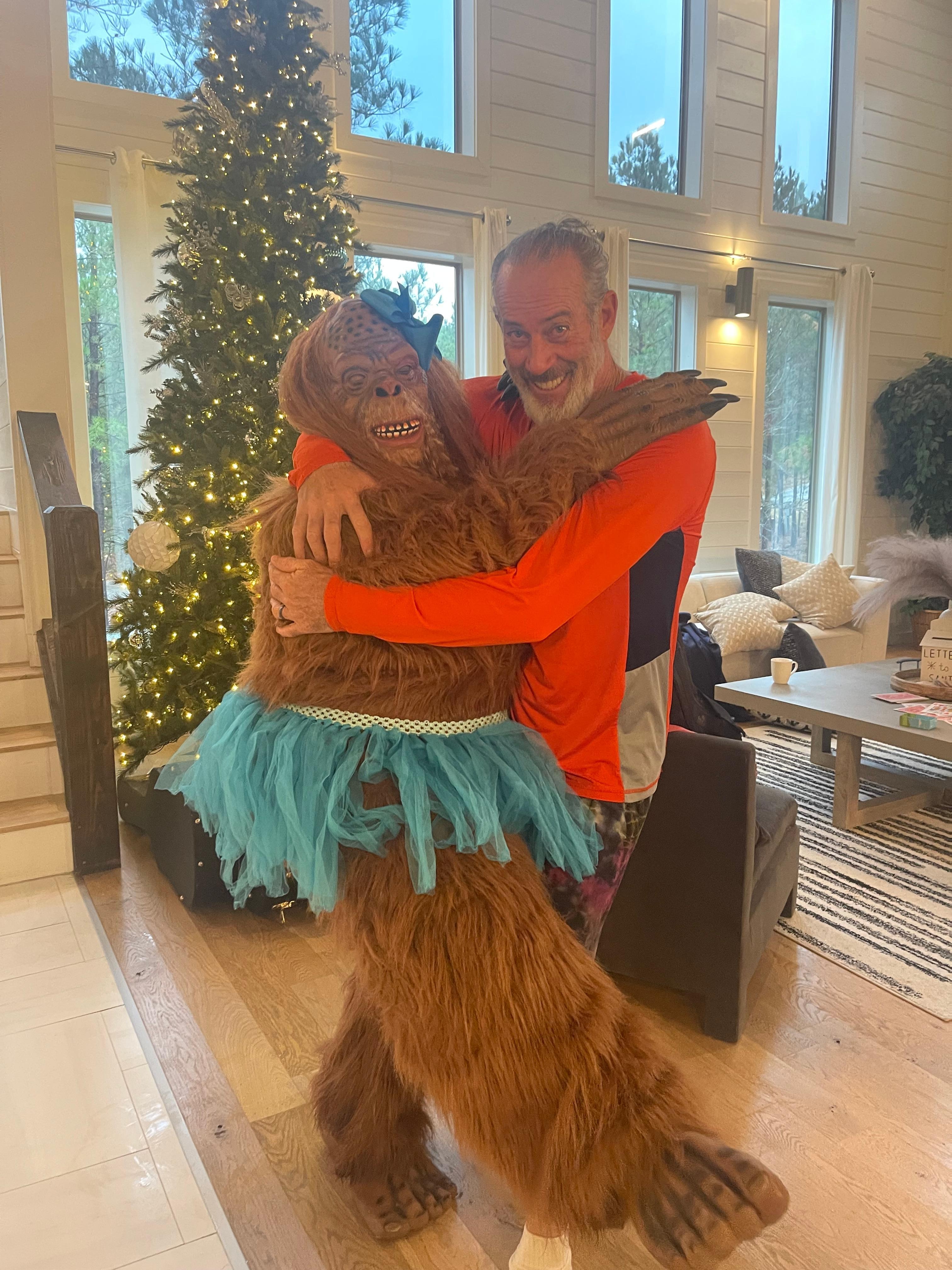 We had the best surprise visitor! Big-Shenanigans Cinnamon was loved by all! 