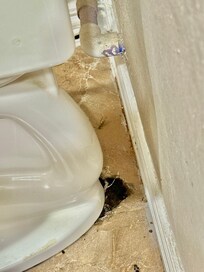 Smelly bathroom