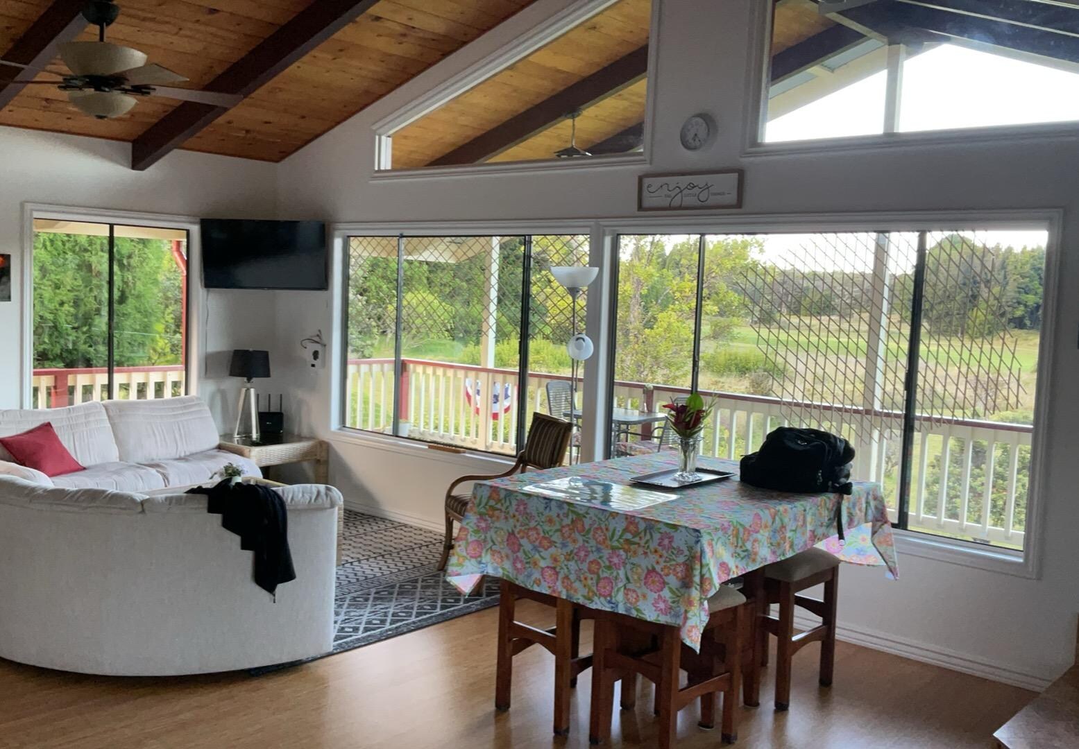Inside living room