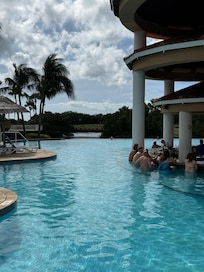 Infinity pool at Divi Golf
