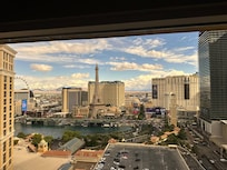 View from spa king room