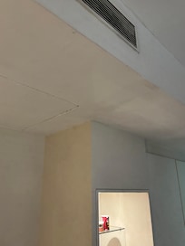 First room ceiling and vile aircon