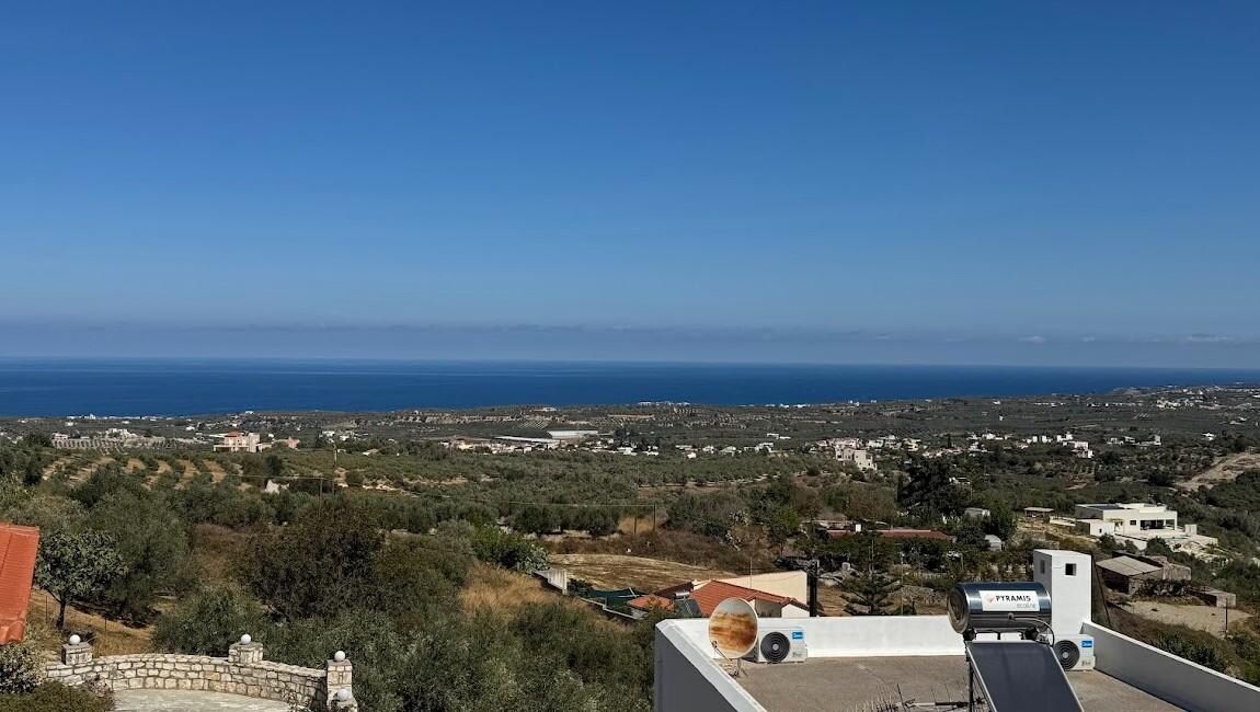 This is the view from the sun terrace