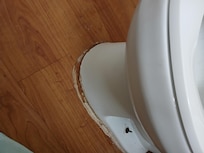 Toilet leaking.