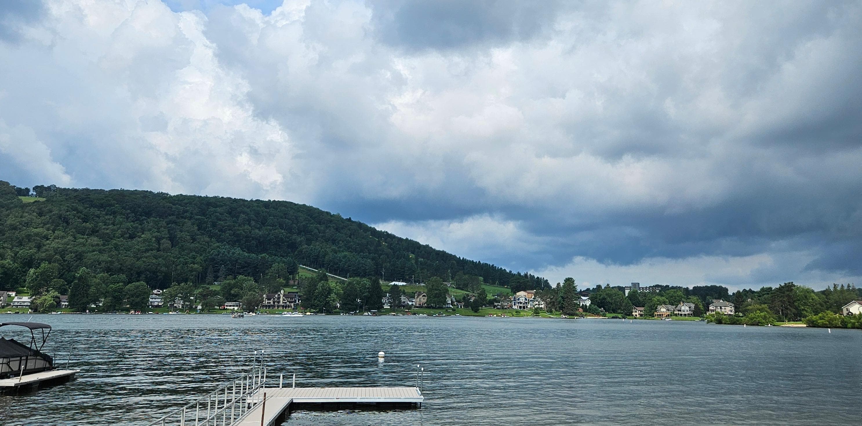 Views from out on the lake. Several marinas near for boat rentals.
