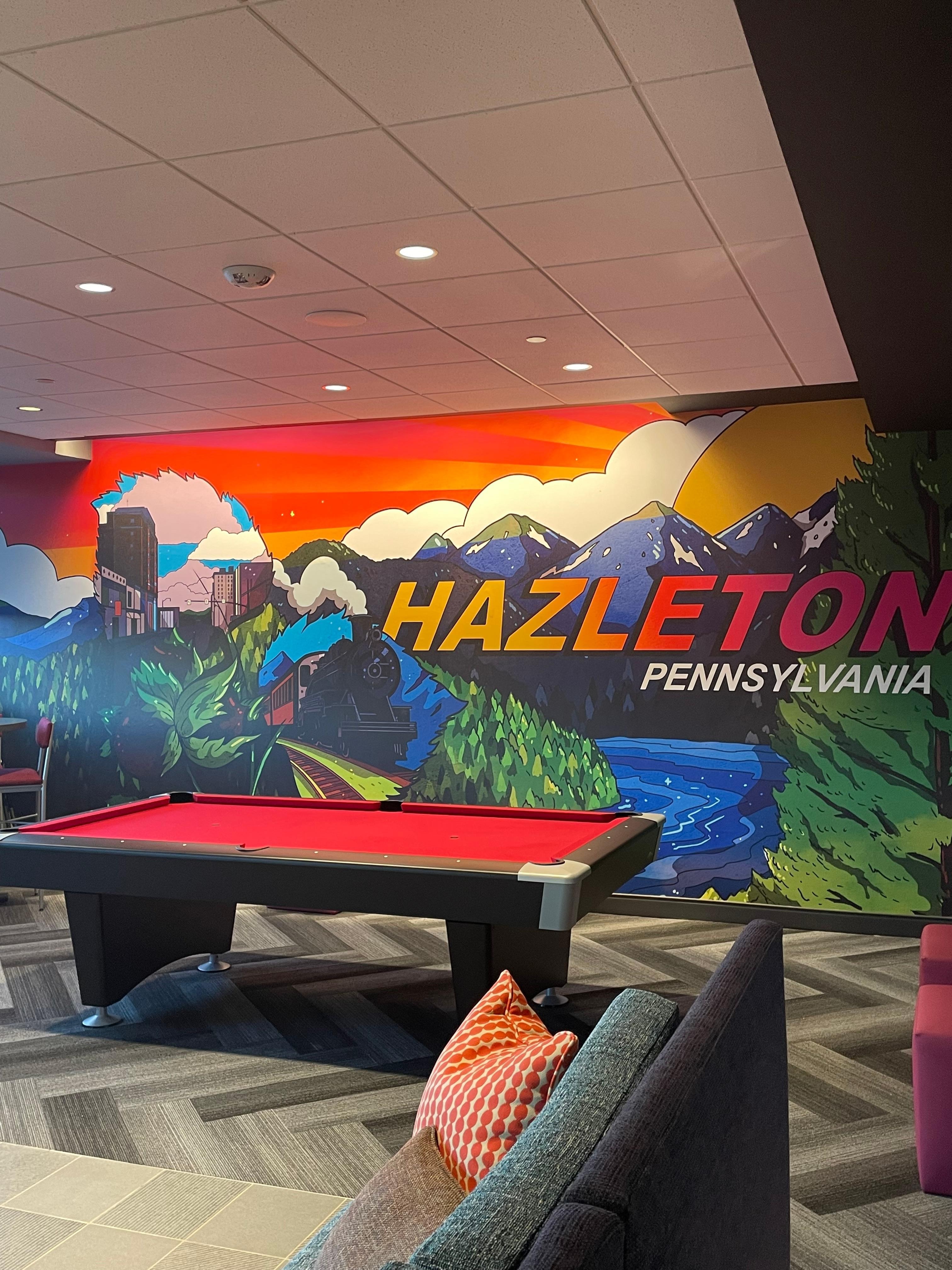 Lobby Fun Area and decor was amazing 