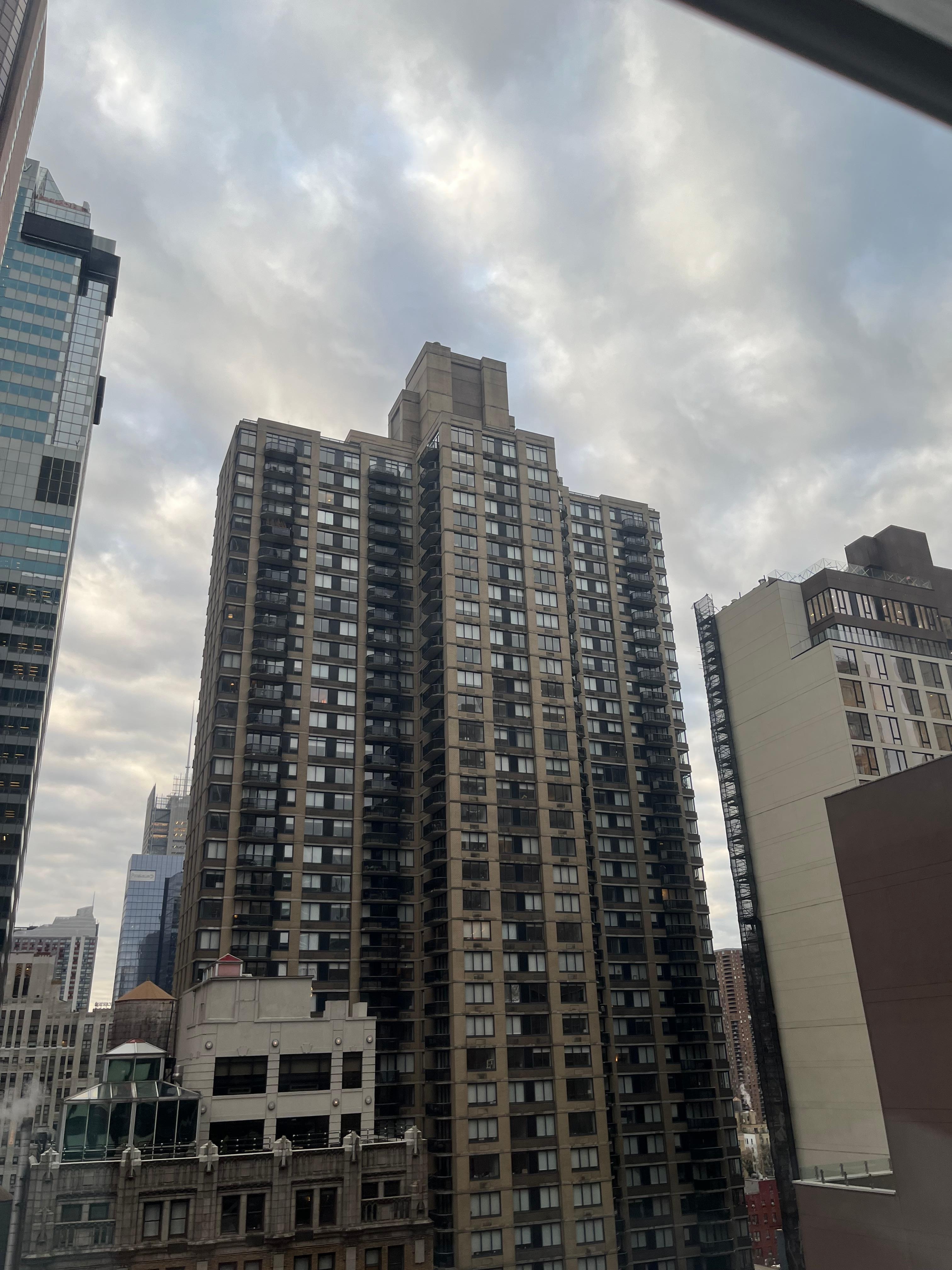 Blick aus dem Fenster 