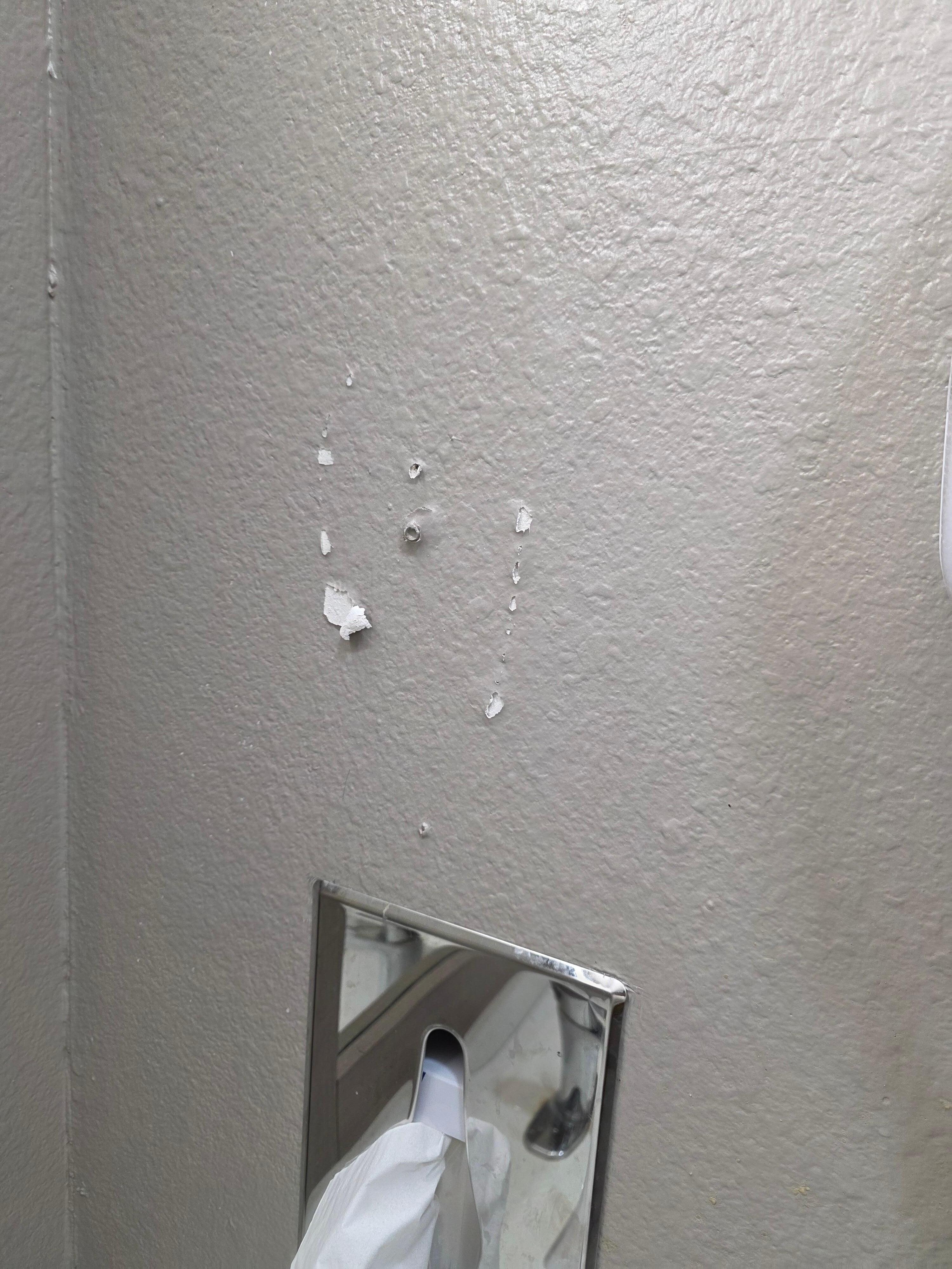 Holes and wall issues everywhere