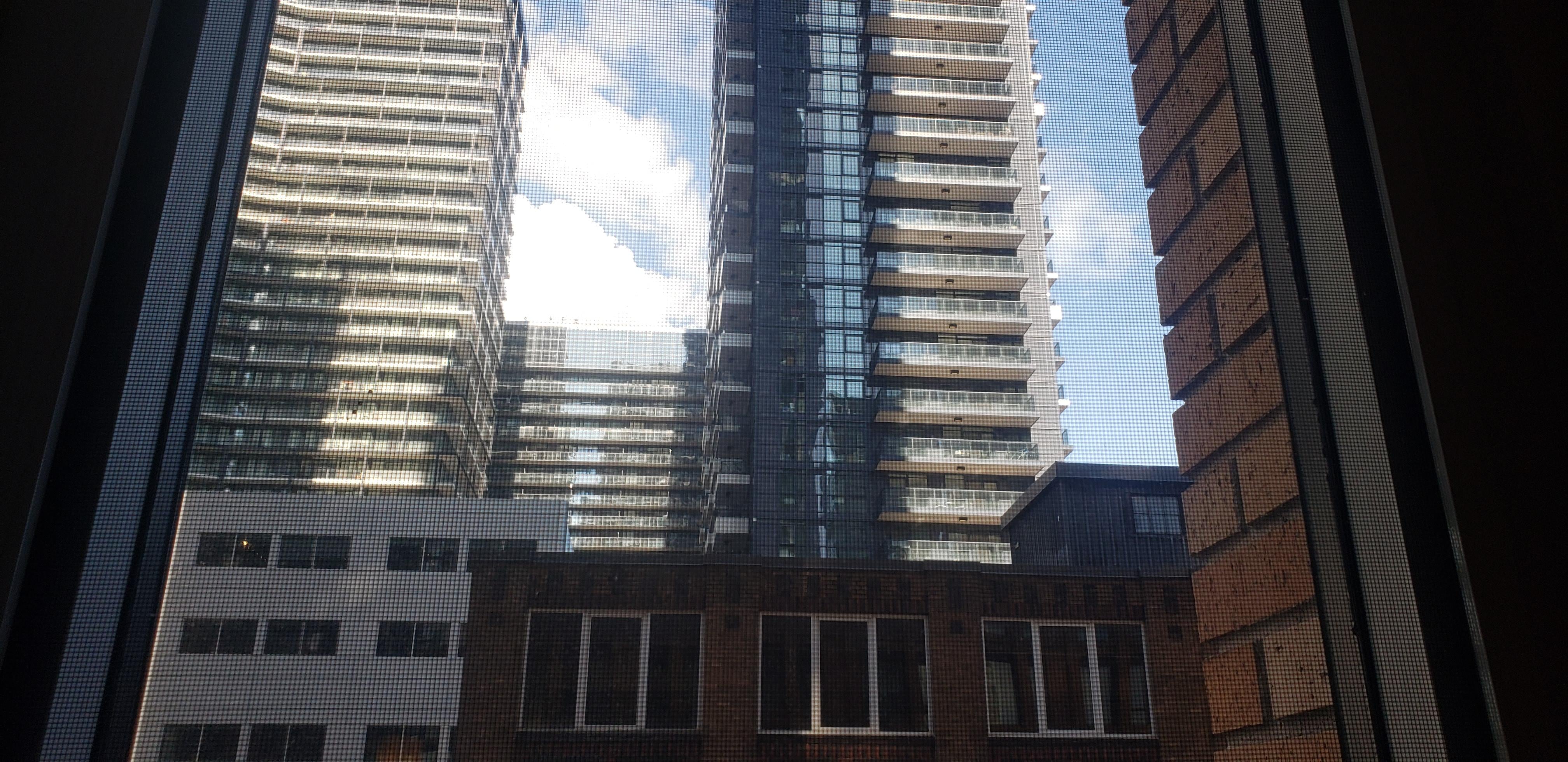 Outside our window view from 6th floor