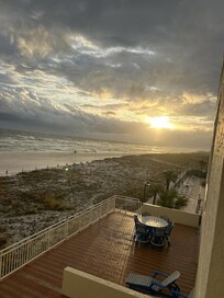 A evening on the Balcony