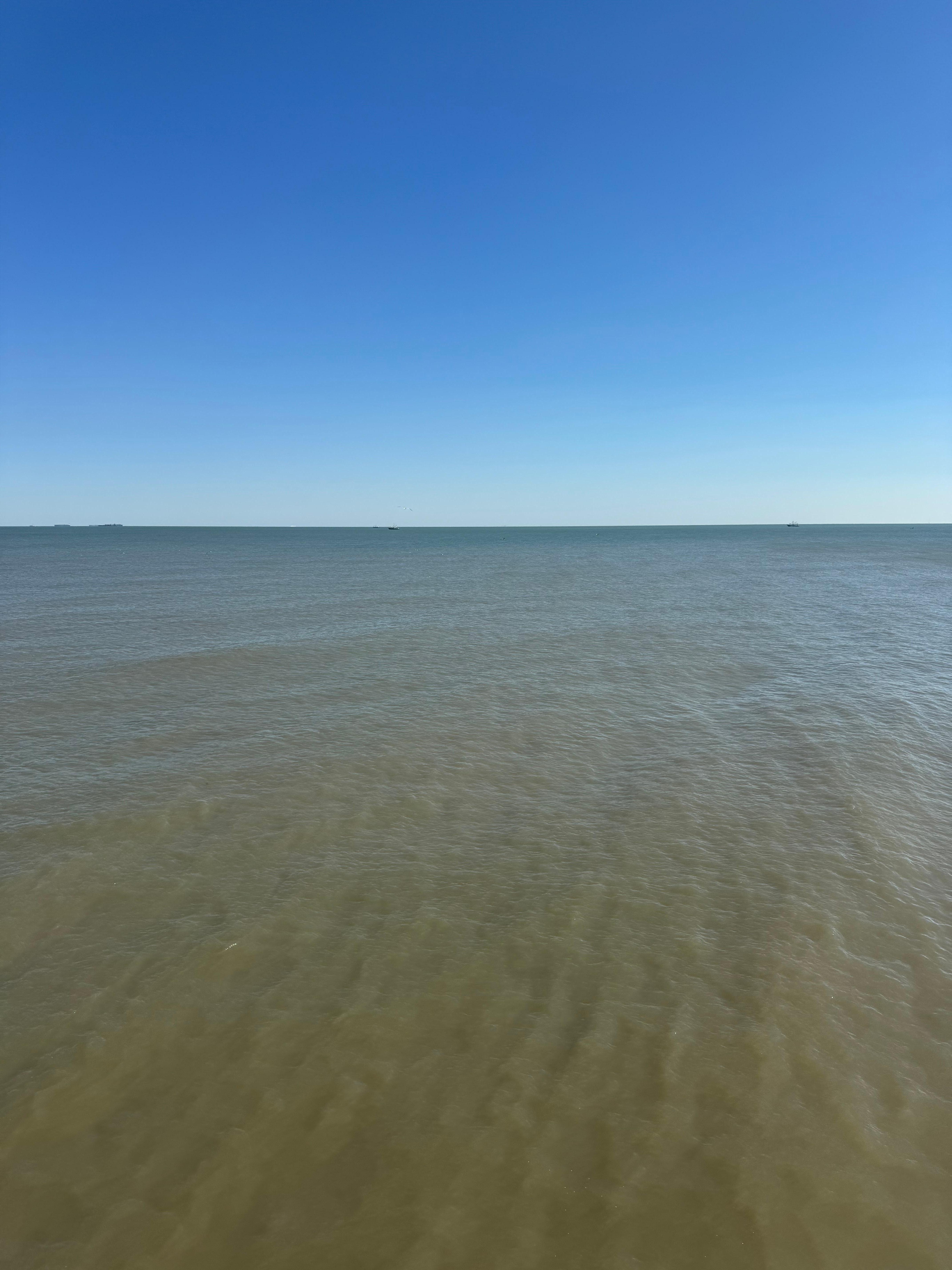 The ocean view from the balcony 