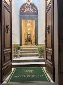 The gorgeous entrance