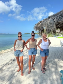 Private beach