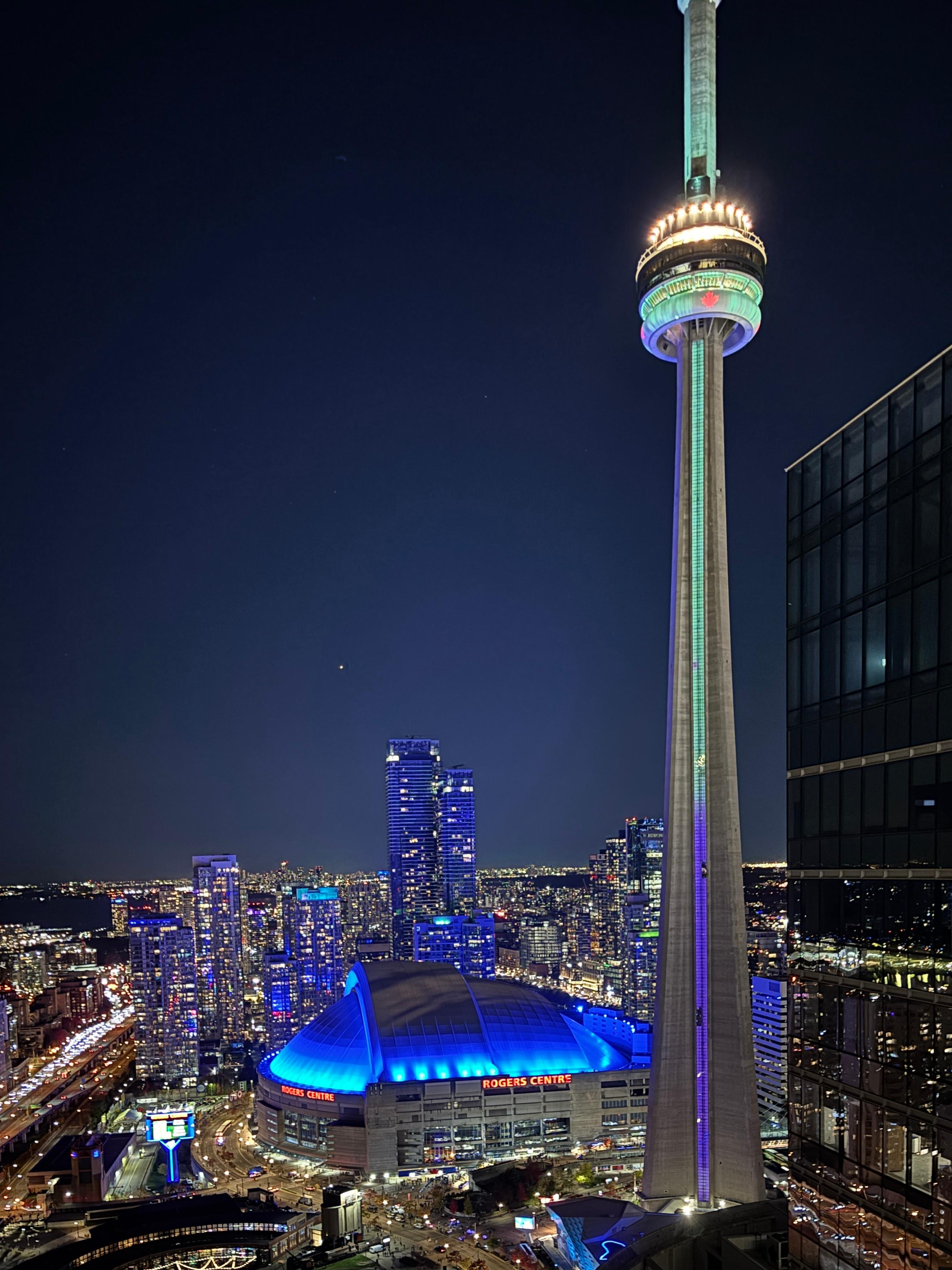 The view is awesome. 