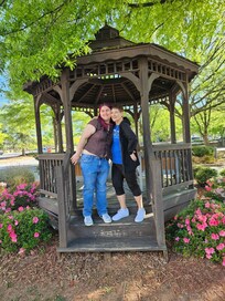 Headed to the Mill waterfall.