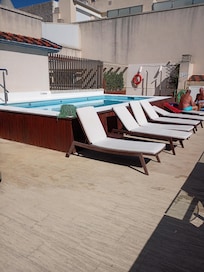 Sunsoaked pool