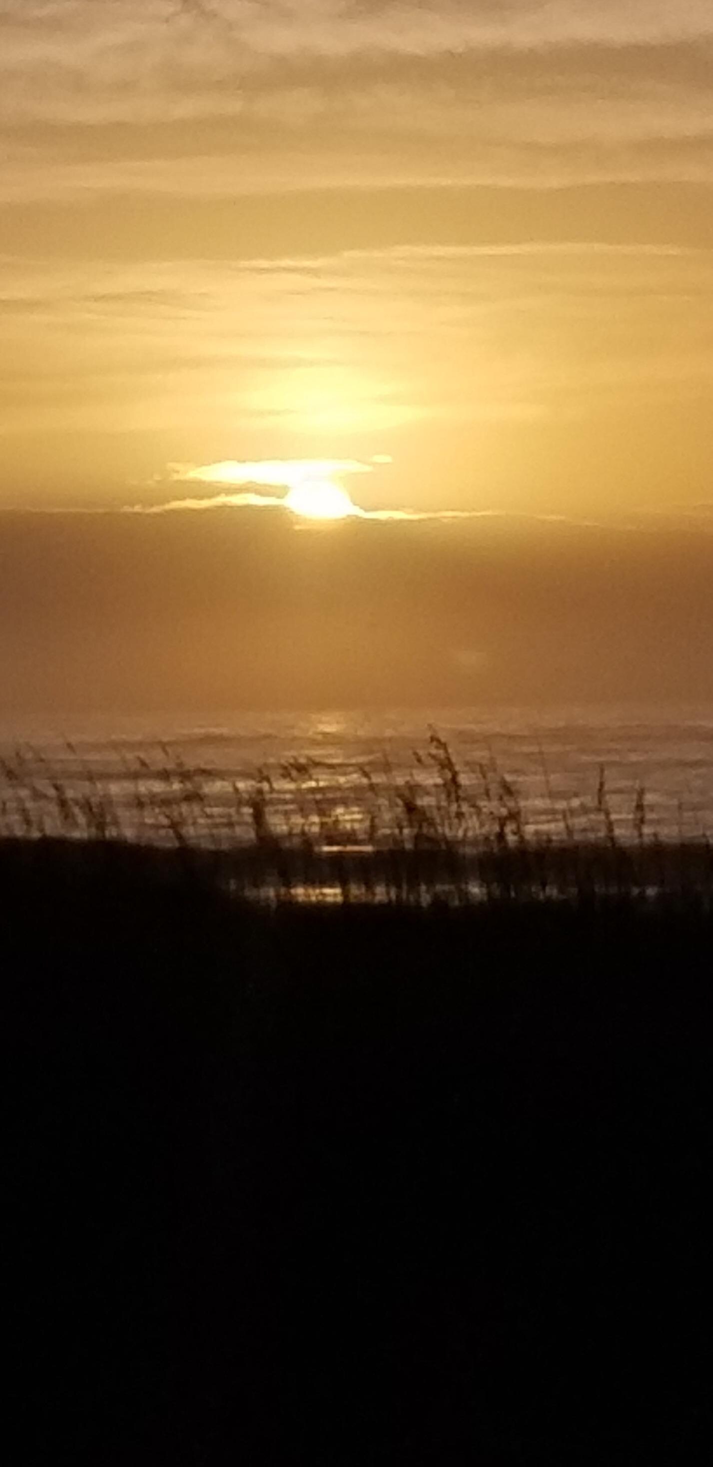 Sunrise from balcony