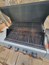 I wouldn't cook foor on this grill. At $700 per night I expected better