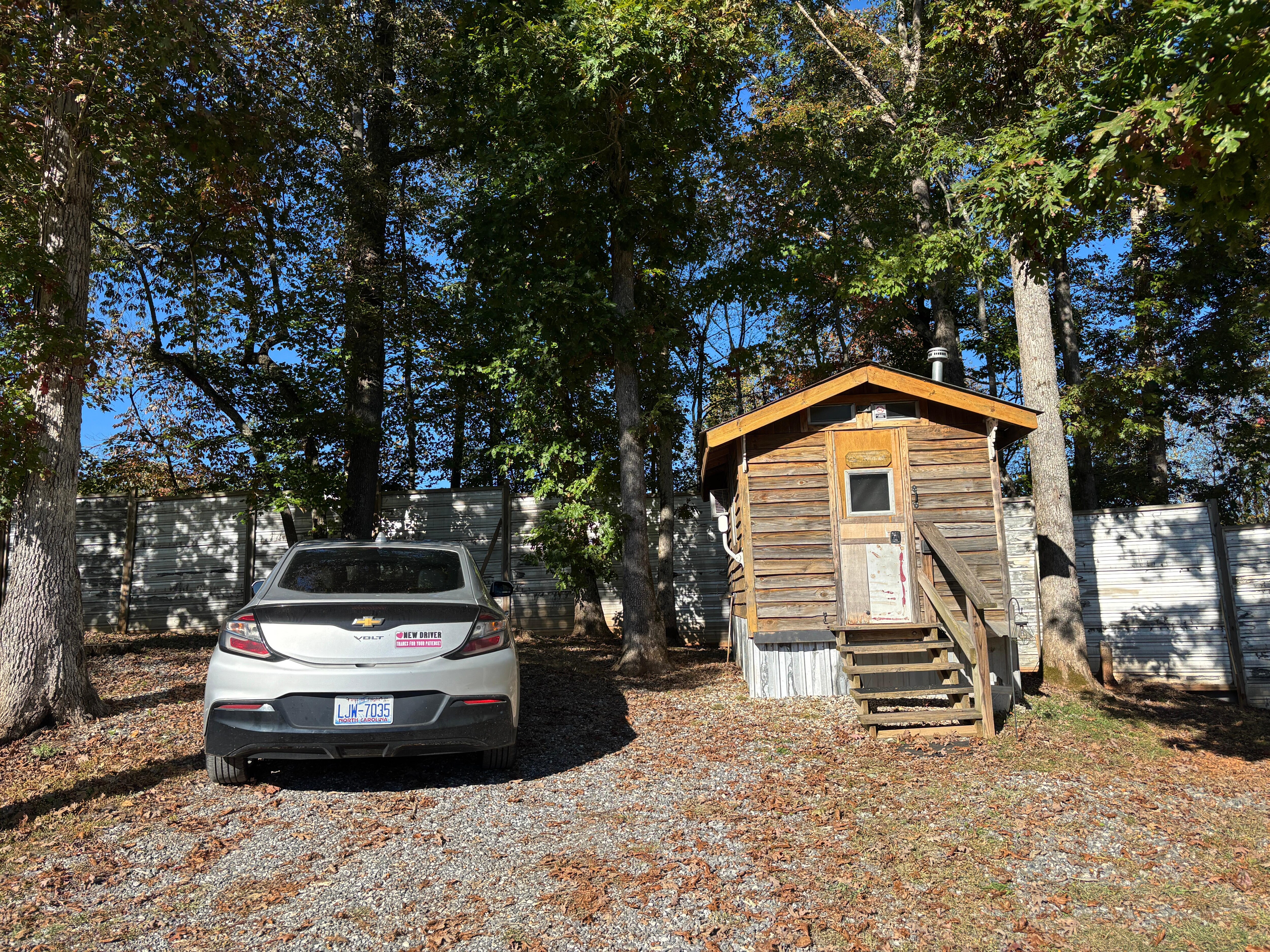 Nomad tiny home exterior.