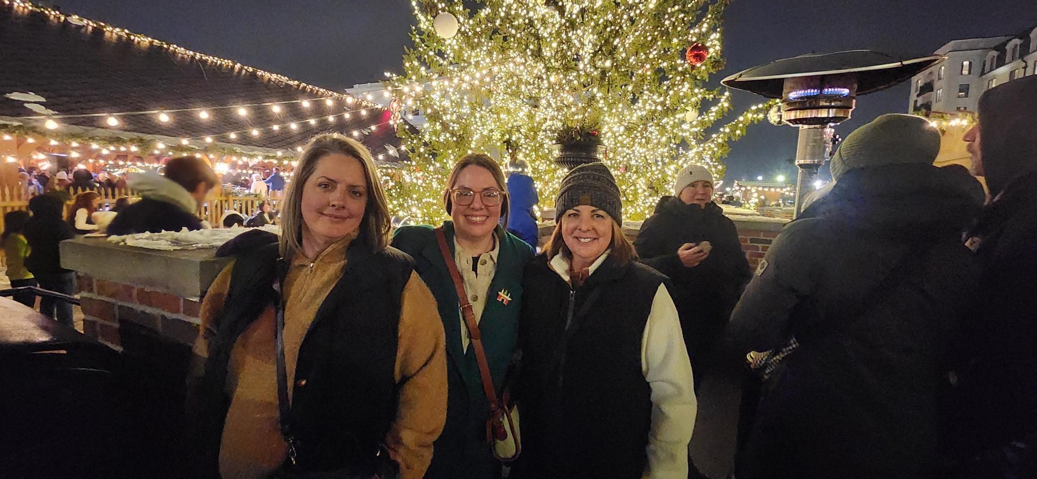 Both Noblesville and Carmel were very festive and lots to do for Christmas