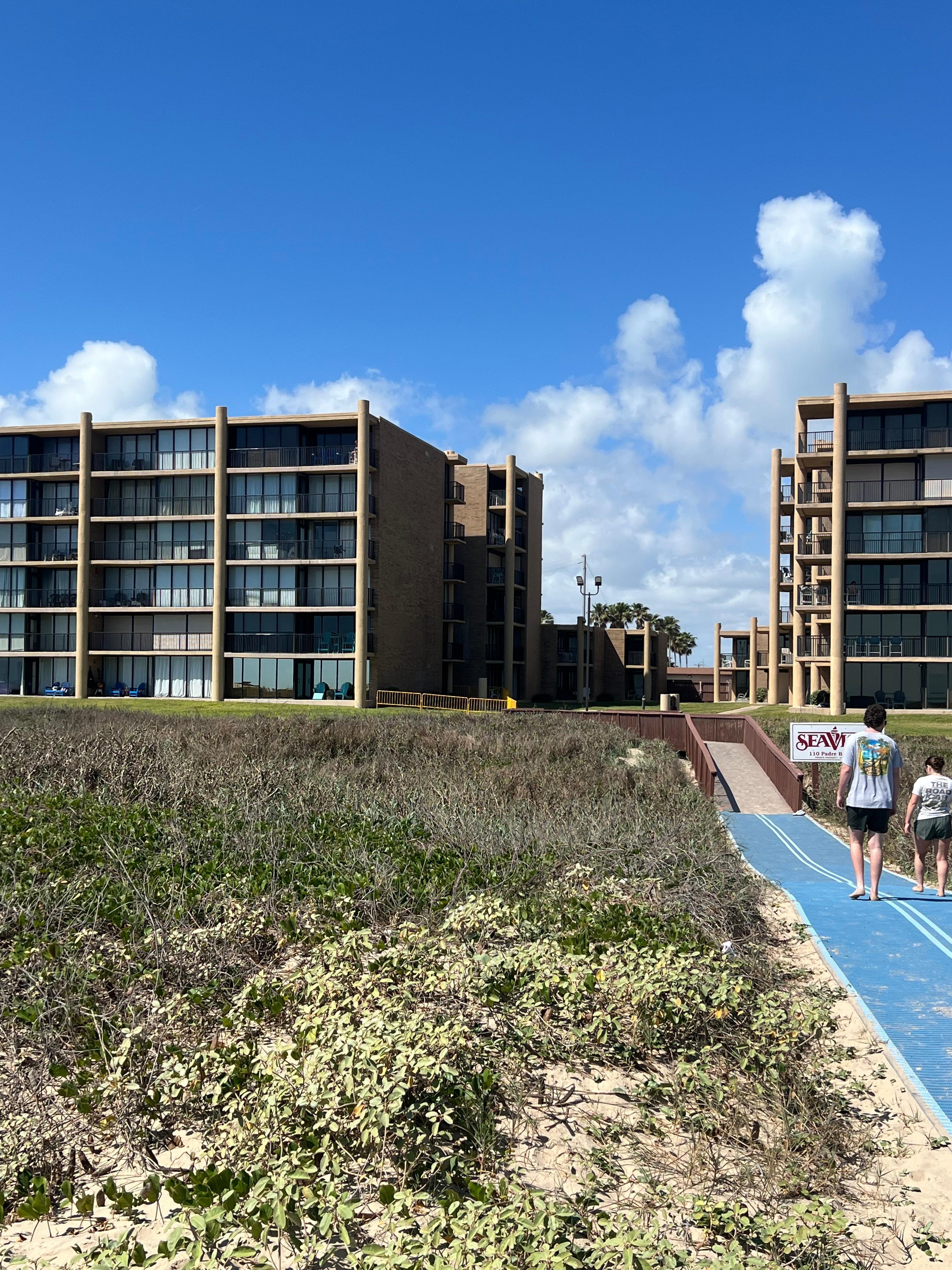 Condos from the beach