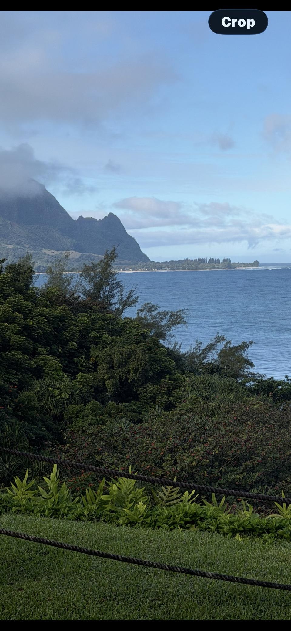 walk down rope to beach